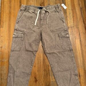 GAP Tan Cargo Joggers